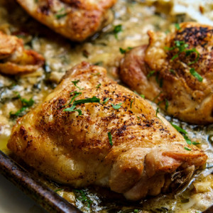 Baked Red Ranger Chicken Thighs Baked Red Ranger Chicken Thighs