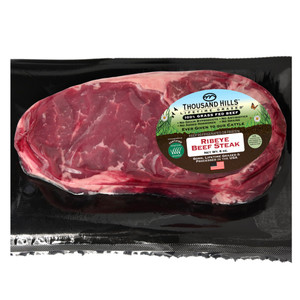 Grass Fed Beef Ribeye Steak - 8oz Grass Fed Beef Ribeye Steak - 8oz