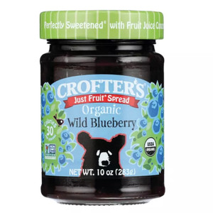 Just Fruit Spread - Organic Blueberry - 10 oz Just Fruit Spread - Organic Blueberry - 10 oz