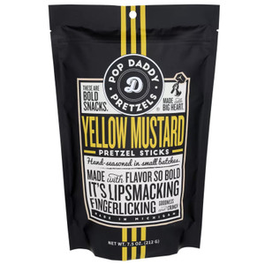Pretzels Yellow Mustard Pretzel Sticks - 7.5oz Pretzels Yellow Mustard Pretzel Sticks - 7.5oz