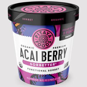 Acai Berry Sorbet - 16oz Acai Berry Sorbet - 16oz