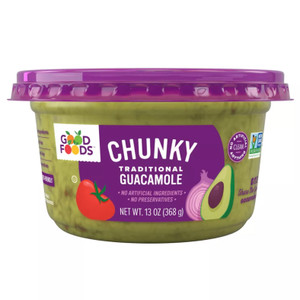 Chunky Traditional Guacamole - 13oz Chunky Traditional Guacamole - 13oz