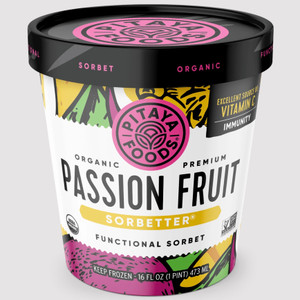 Passion Fruit Sorbet - 16oz Passion Fruit Sorbet - 16oz