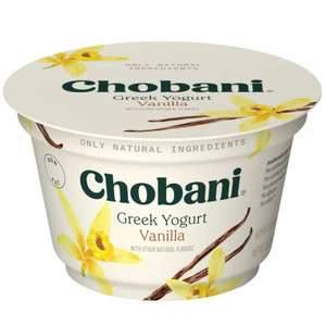 Vanilla Blended Nonfat Greek Yogurt - 5.3oz Vanilla Blended Nonfat Greek Yogurt - 5.3oz