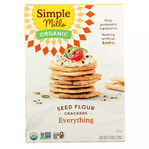 Everything Seed Flour Crackers - 4.25oz Everything Seed Flour Crackers - 4.25oz