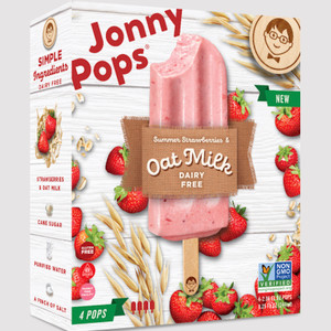 Summer Strawberries and Oat Milk Frozen Bars 4ct - 8.25oz Summer Strawberries and Oat Milk Frozen Bars 4ct - 8.25oz
