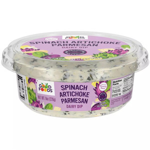 Spinach Artichoke Parmesan Dairy Dip - 8oz Spinach Artichoke Parmesan Dairy Dip - 8oz