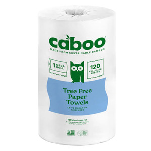 Tree-Free Bamboo Mega Paper Towel Roll - 1ct