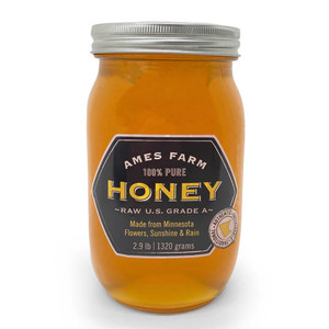 Raw Wildflower Honey - 1qt Glass Raw Wildflower Honey - 1qt Glass