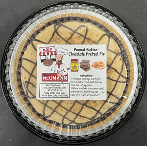 Peanut Butter Chocolate Pretzel Pie