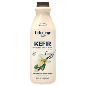 Madagascar Vanilla Lowfat Kefir - 32oz Madagascar Vanilla Lowfat Kefir - 32oz