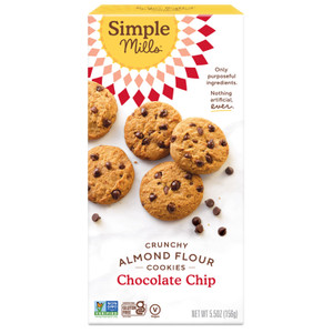 Crunchy Chocolate Chip Cookies - 5.5oz Crunchy Chocolate Chip Cookies - 5.5oz