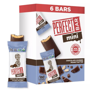 Chocolate Covered Peanut Butter Protein Bars 6ct - 6.34oz Chocolate Covered Peanut Butter Protein Bars 6ct - 6.34oz