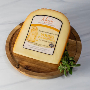Young Gouda Wedge  Aged 2-4mo - 5oz