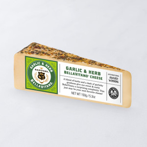 Garlic and Herb BellaVitano Cheese Wedge - 5.3oz Garlic and Herb BellaVitano Cheese Wedge - 5.3oz