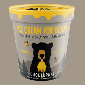 Triple Chocolate Swirl Ice Cream Pint - 14oz