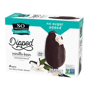 Vanilla Bean Dipped Coconutmilk Bars 4ct - 9.2oz