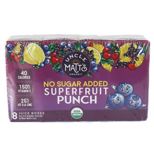 Superfruit Punch Juice Boxes 8pk - 54 Fl Oz