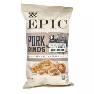 Pork Rinds Sea Salt & Pepper - 2.5oz Pork Rinds Sea Salt & Pepper - 2.5oz