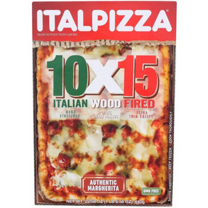 Wood Fired Rectangle Margherita Pizza - 22.5oz Wood Fired Rectangle Margherita Pizza - 22.5oz