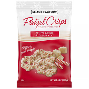 Pretzel Crisps White Crème & Peppermint - 4oz