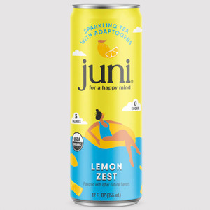 Lemon Zest Adaptogenic Sparkling Tea - 12fl oz