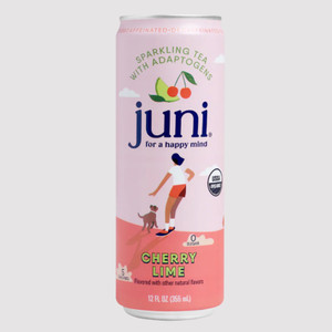 Cherry Lime Adaptogenic Sparkling Tea - 12fl oz