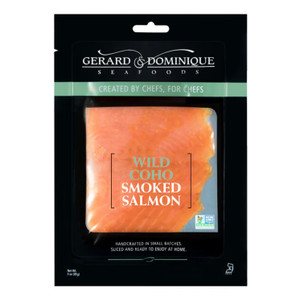 Smoked Wild Coho Salmon Lox - 4oz