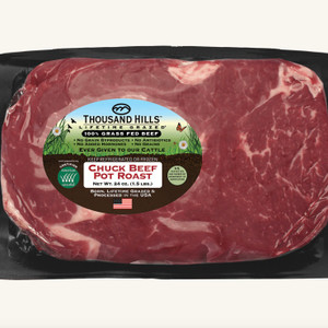 Grass Fed Beef Chuck Pot Roast - 1.5lb