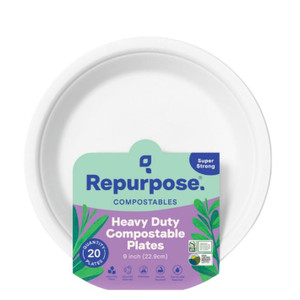 Compostable Everyday Plates 9" - 20ct Compostable Everyday Plates 9" - 20ct