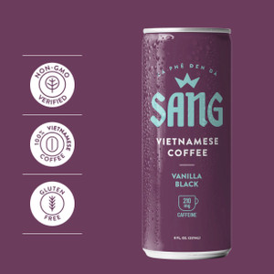 Vietnamese Coffee Vanilla Black - 8oz