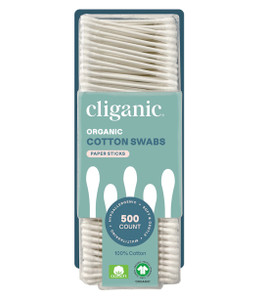 Organic Cotton Swabs - 500CT