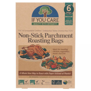 Non-Stick Parchment Roasting Bags Medium - 6ct