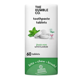 Fresh Mint with Fluoride Toothpaste Tablets - 60ct Fresh Mint with Fluoride Toothpaste Tablets - 60ct