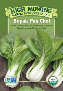 Bopak F1 Pac Choy - 25 SEEDS Bopak F1 Pac Choy - 25 SEEDS