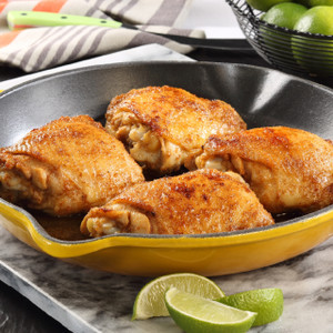 Fried Cornish Cross Chicken Thighs Fried Cornish Cross Chicken Thighs