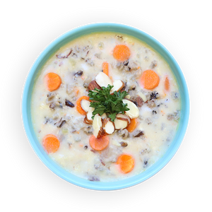 Creamy Minnesota Wild Rice Soup