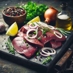 Sliced Beef Liver - avg .9lb Sliced Beef Liver - avg .9lb