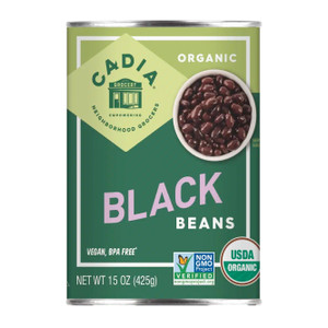Organic Cooked Black Beans
