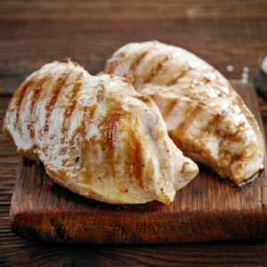 Cooked Cornish Cross Chicken Breasts Cooked Cornish Cross Chicken Breasts