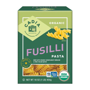 Organic Fusilli Pasta Organic Fusilli Pasta