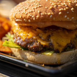 Beef Burger Patties with Bacon Beef Burger Patties with Bacon