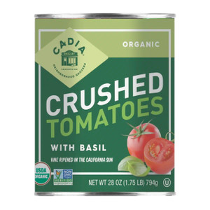 Organic Crushed Tomatoes with Basil Organic Crushed Tomatoes with Basil