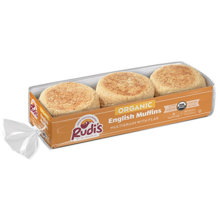 English Muffin - multigrain with flax - 12oz