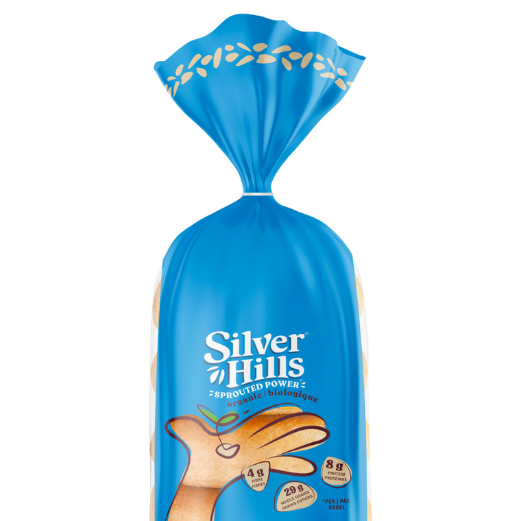 Bagel - Sprouted Plain - 5 ea - 400g