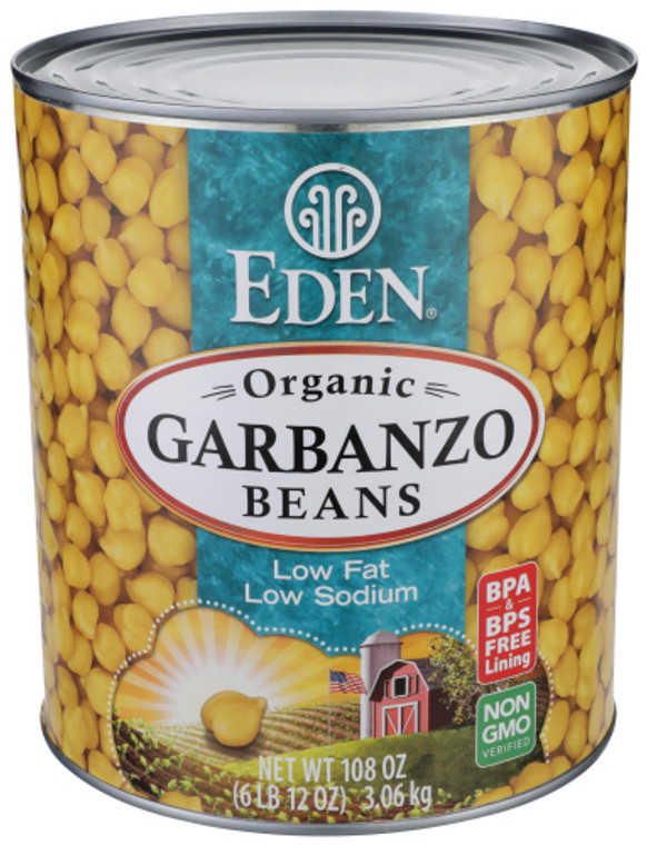 Garbanzo Beans - Bulk Can - 108oz