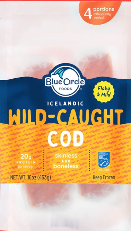 Wild-Caught Icelandic Cod - 16oz