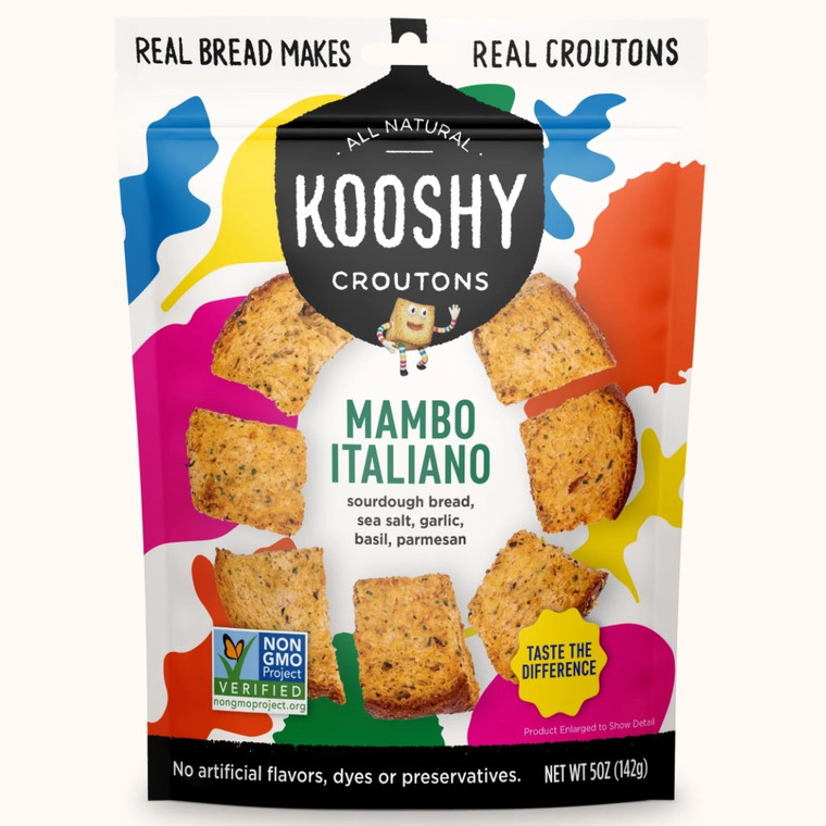 Sourdough Organic Wheat Italian Seasoned Croutons - 5oz