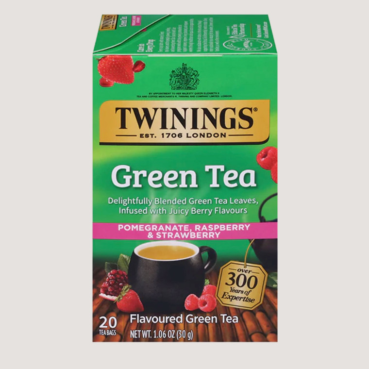 Green Tea Pomegranate Raspberry - 20ct