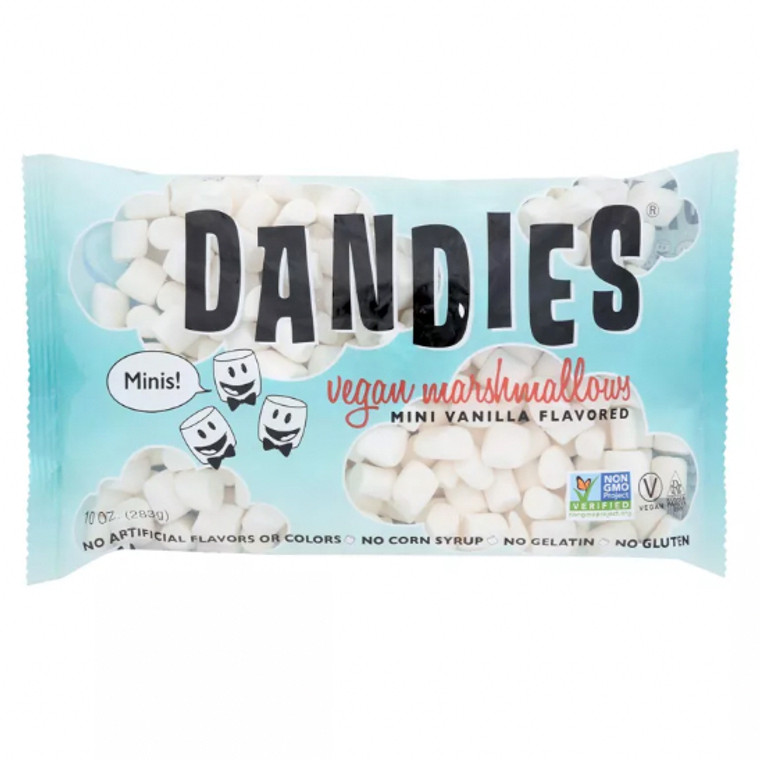 Vegan Mini Vanilla Flavored Marshmallows - 10oz